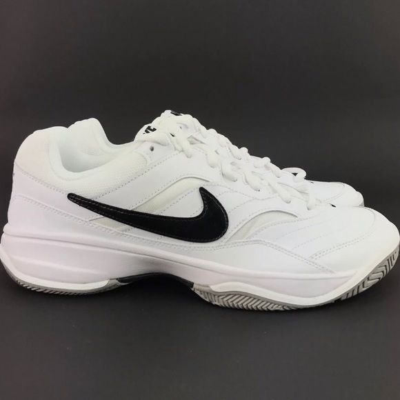 🔴SOLD Nike Men's Court Lite White Tennis Shoes Sz - Picture 3 of 8